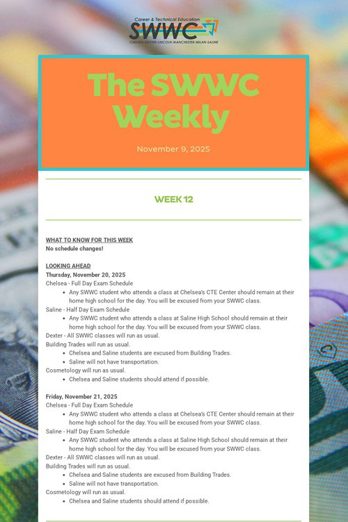 The SWWC Weekly