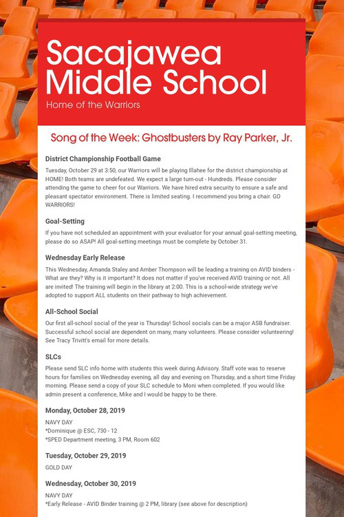 Sacajawea Middle School