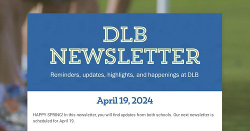 DLB Newsletter