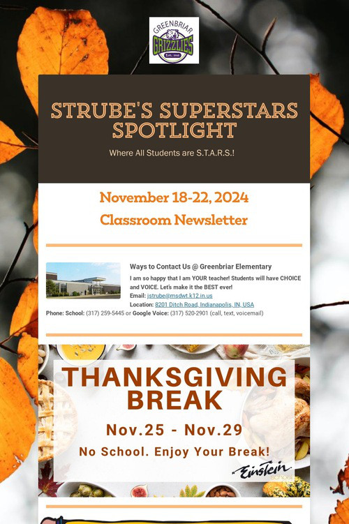 Strube's Superstars Spotlight
