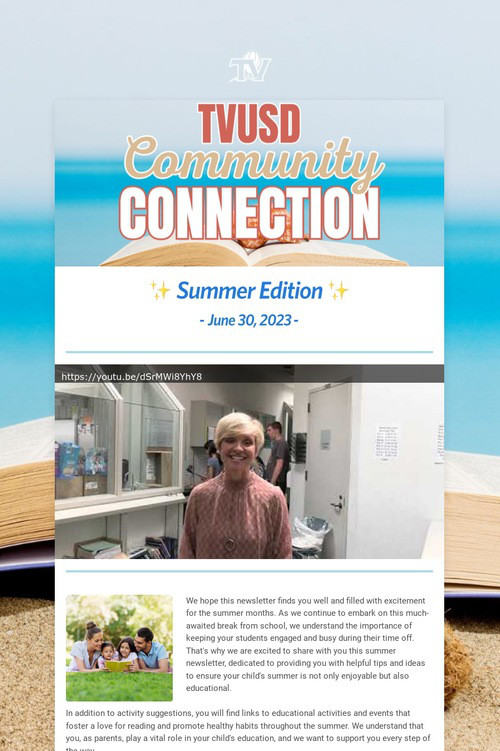 TVUSD COMMUNITY CONNECTION