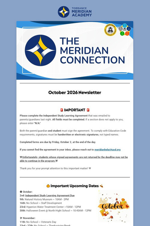 Meridian Connection