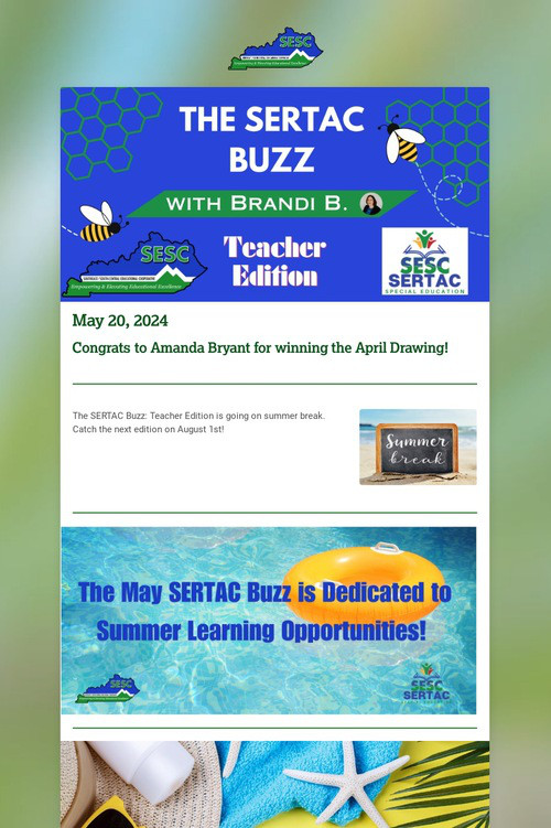 The SERTAC Buzz- Teacher Edition