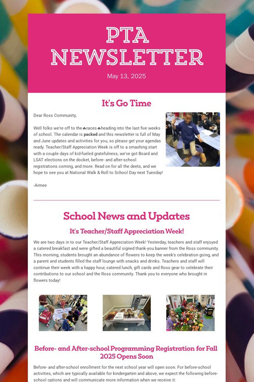 PTA Newsletter