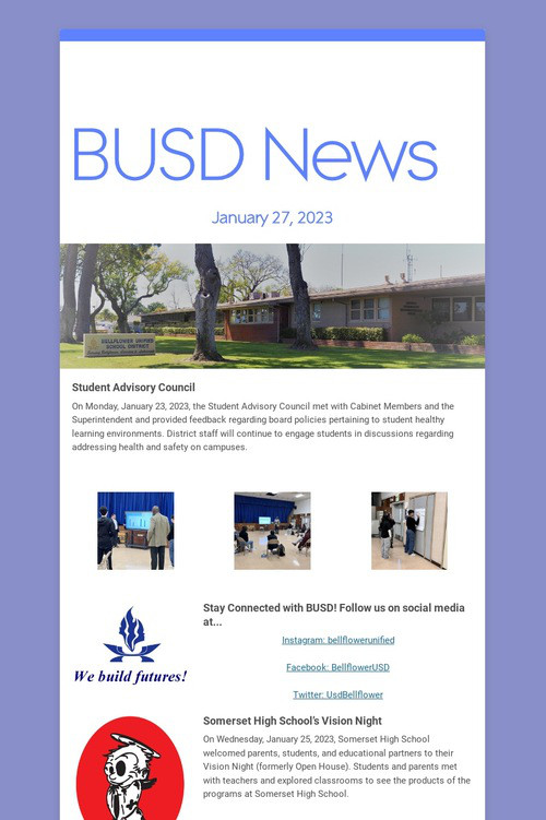 BUSD News