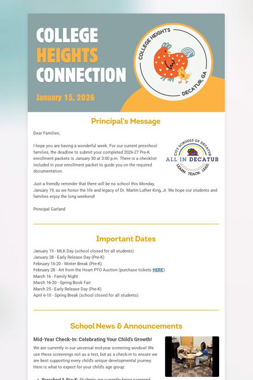 College Heights Connection