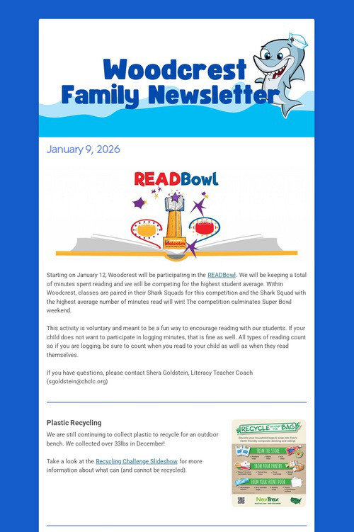 Family Newsletter