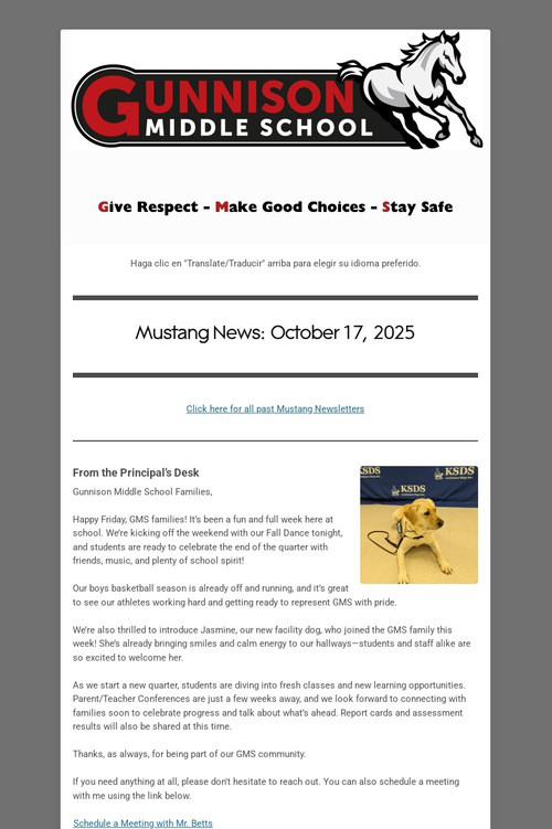 Mustang News - October 17, 2025