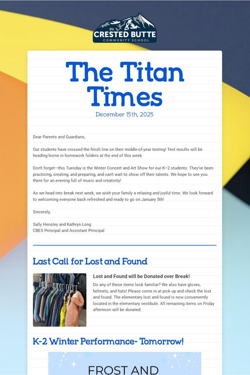 The Titan Times