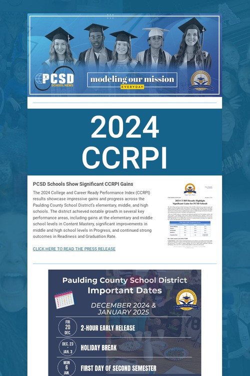 PCSD School News