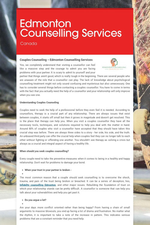 Edmonton Counselling Services