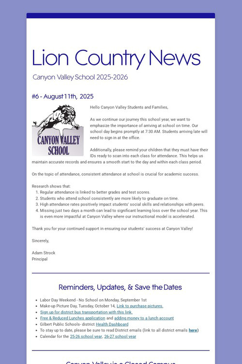 Lion Country News