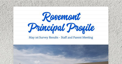 Rosemont Principal Profile