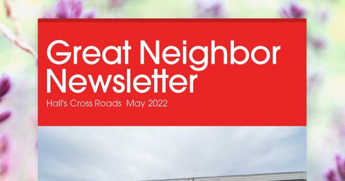 Great Neighbor Newsletter