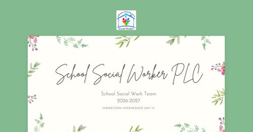 School Social Worker PLC