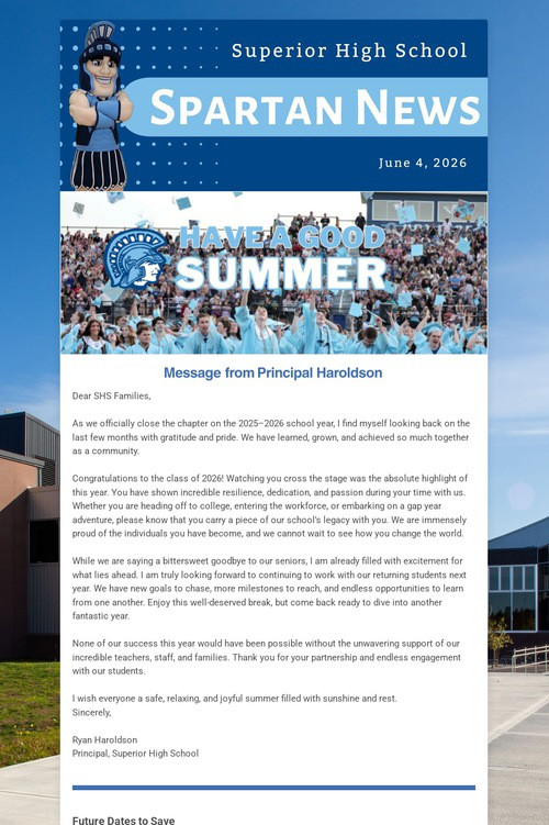 SHS Family News