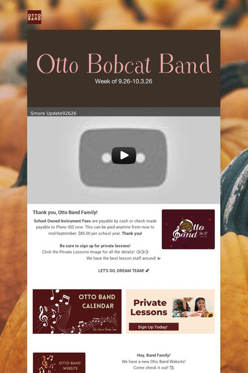 Otto Bobcat Band