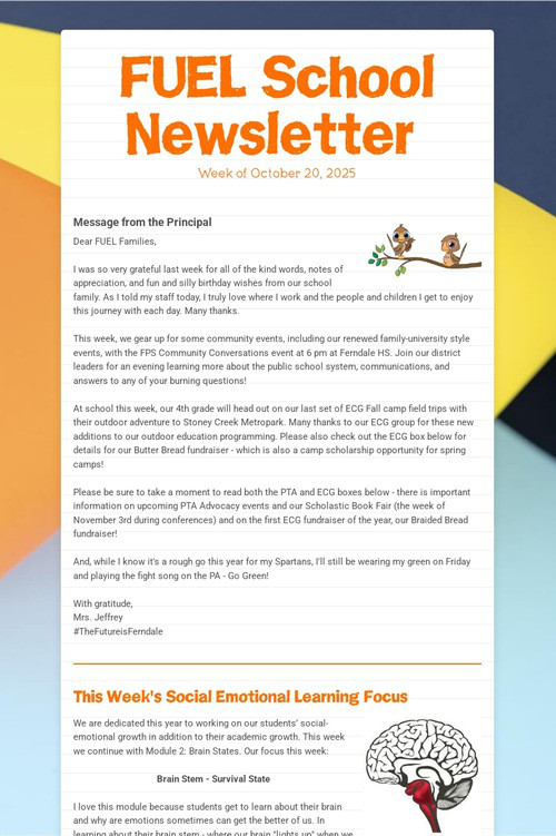 FUEL School Newsletter