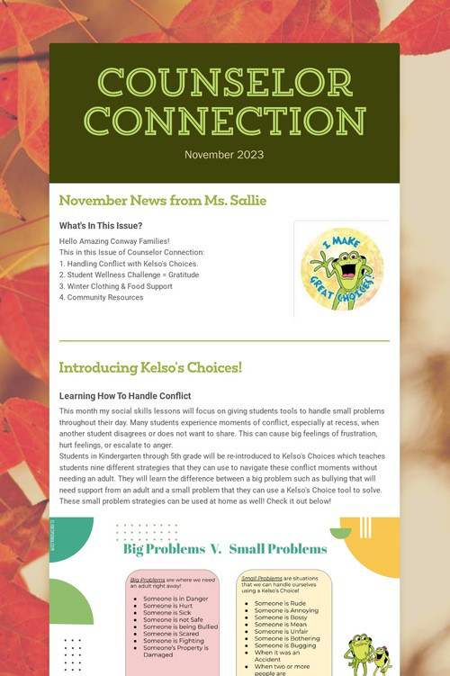 Counselor Connection