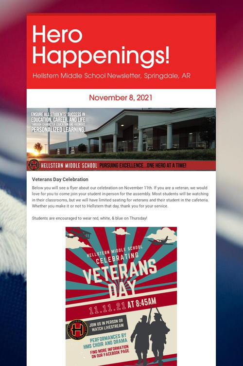 Hero Happenings!