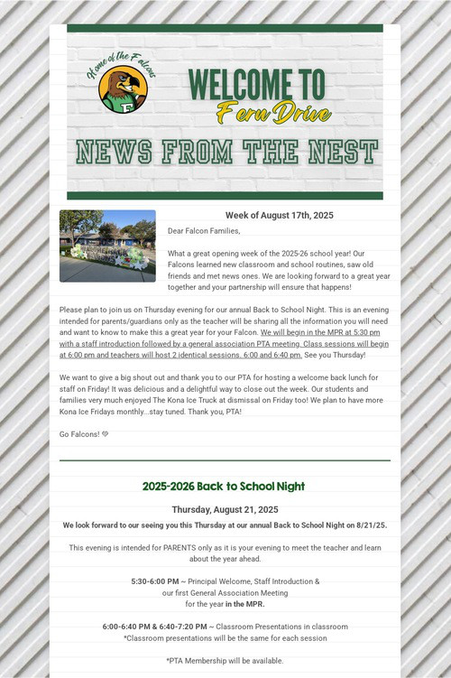 News From The Nest