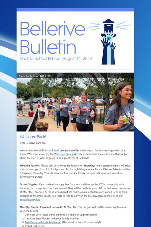 Bellerive Bulletin