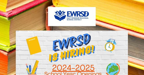 EWRSD IS HIRING!