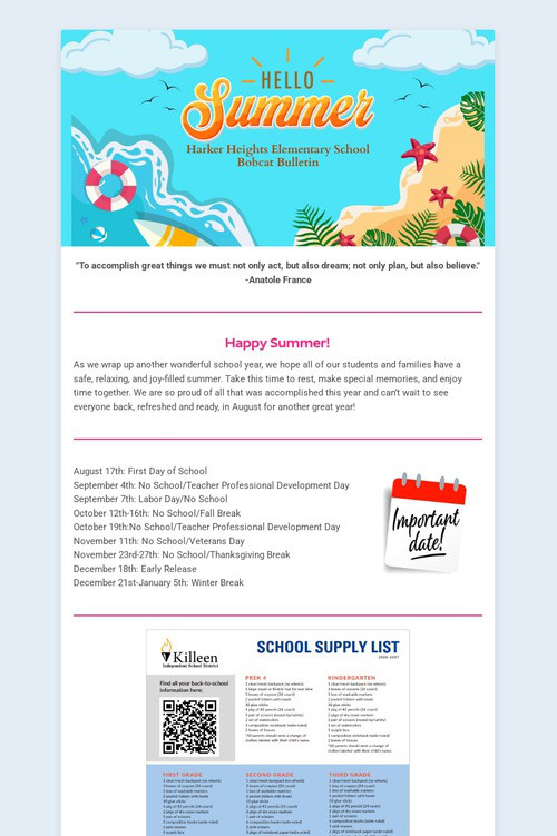 Bobcat Bulletin