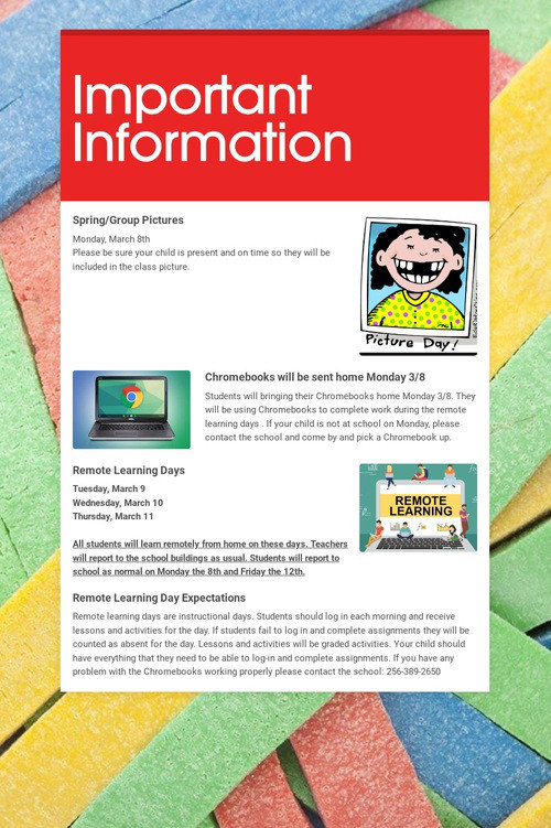 Important Information