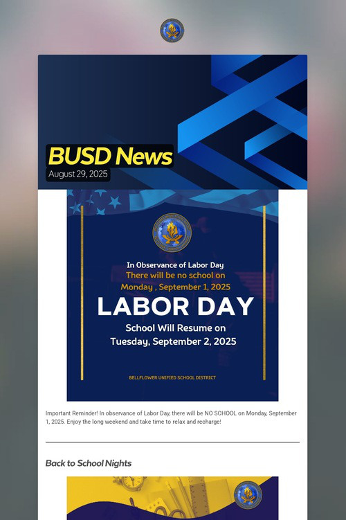 BUSD News
