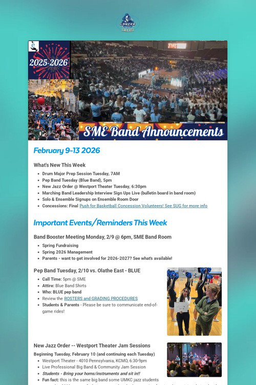 February 9-13 2026