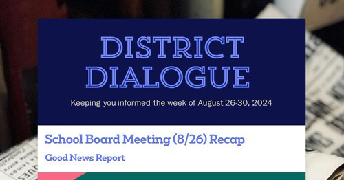 District Dialogue
