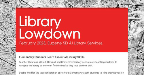 Library Lowdown