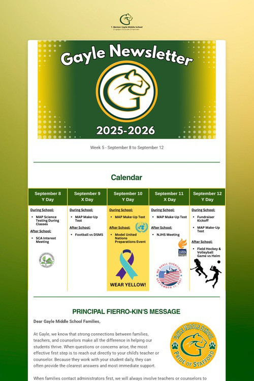 Gayle Newsletter