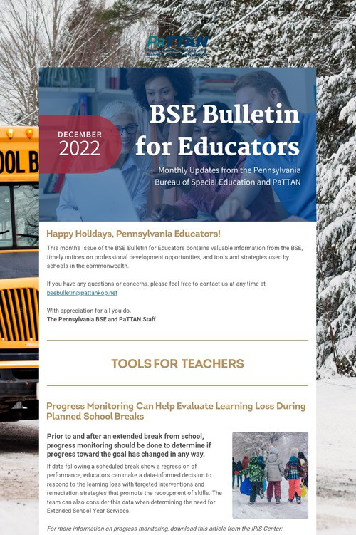 BSE Bulletin for Educators