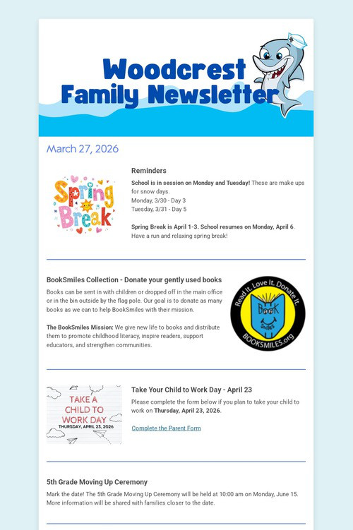 Family Newsletter