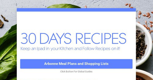 30 DAYS RECIPES
