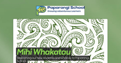 Mihi Whakatau | Smore Newsletters for Education