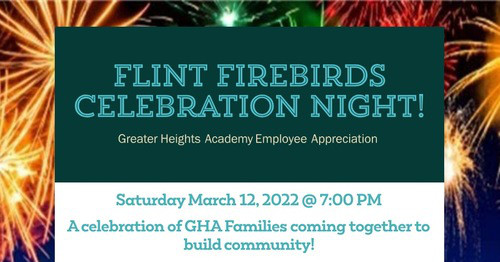 Flint Firebirds Celebration Night!