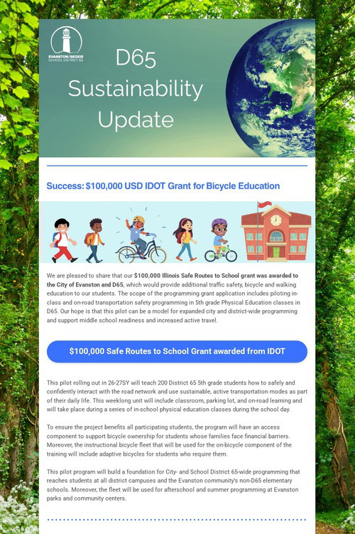 D65 Sustainability Update: June 26
