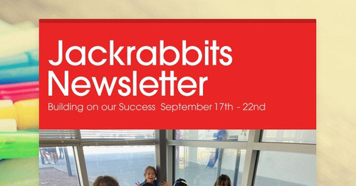 Jackrabbits Newsletter