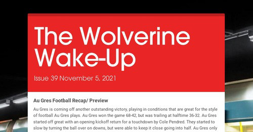 The Wolverine Wake-Up