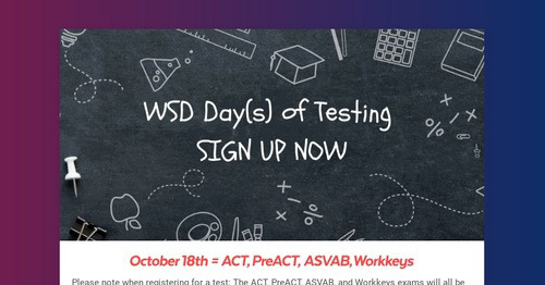 Day of Testing