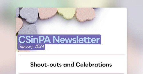 CSinPA Newsletter