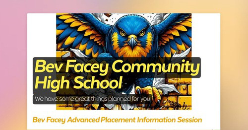 Bev Facey Community High School