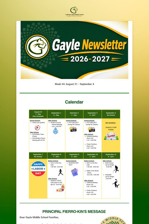 Gayle Newsletter