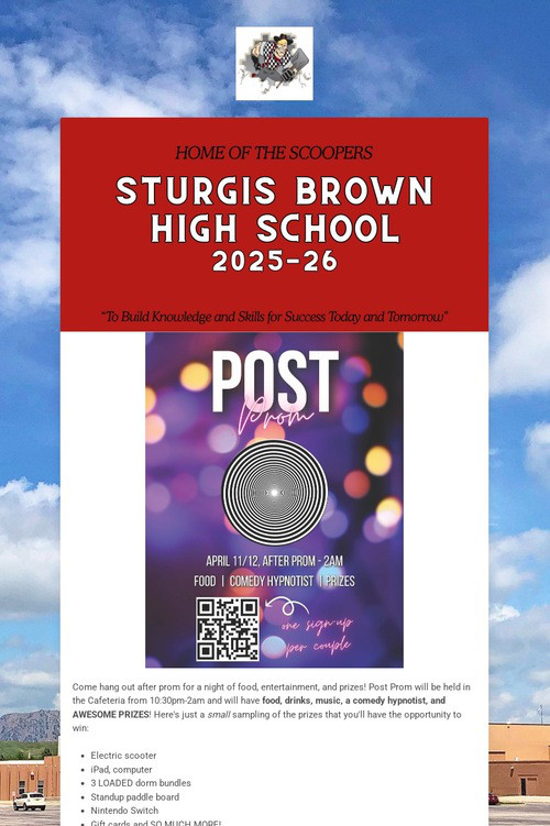 STURGIS BROWN HIGH SCHOOL