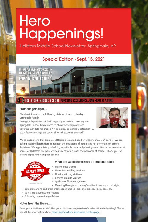 Hero Happenings!