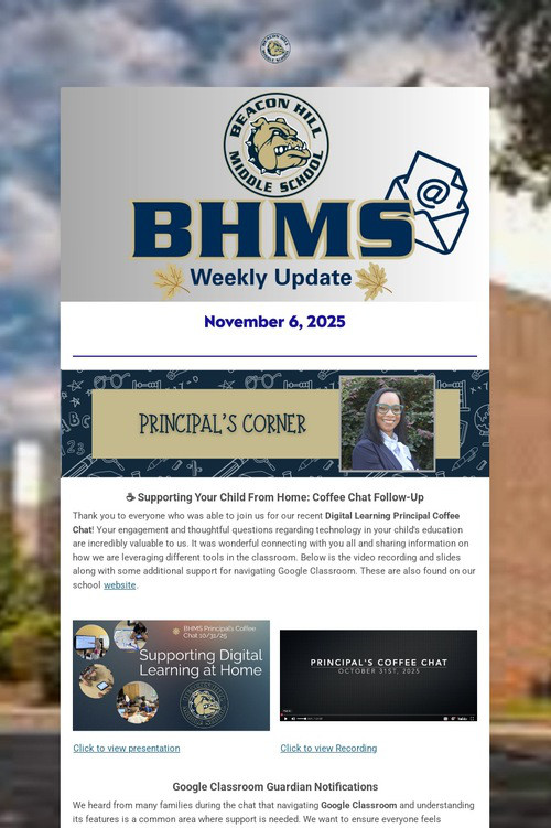 Weekly Update