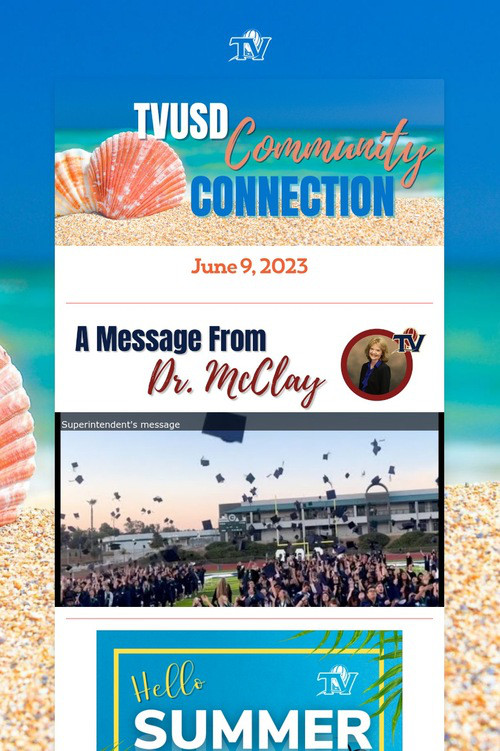 TVUSD COMMUNITY CONNECTION